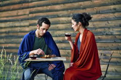 Merino Wool/Silk Travel Blanket