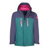 deep violet/mid. petrol/dark pink