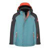 stormy blue/black/flame orange