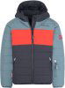 steel blue/navy/red