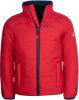 Innenjacke bright red/mystic blue