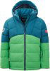 dark marine/fresh green/my. blue