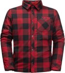 dark lacquer red checks
