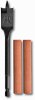 Flachbohrer & Abziehstein / Flat drill & whetstone