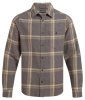 soft grey marl check