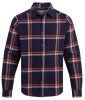 blue navy check