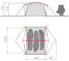Grundriss 3P. / Groundsheet 3P.